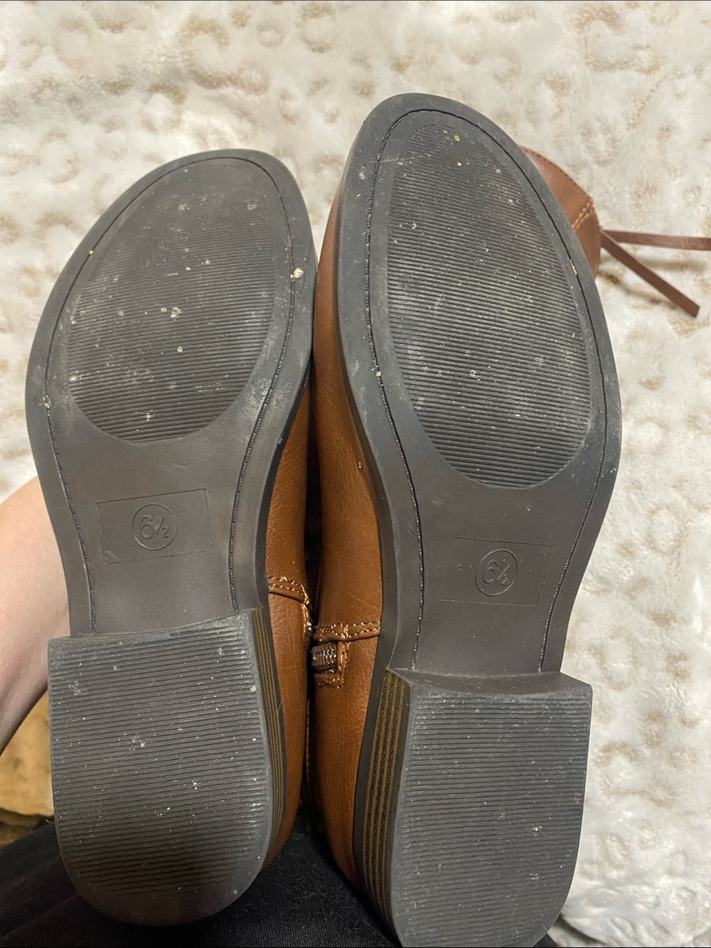 Target Brown Tall Zip Riding Boots - Picture 3 of 4